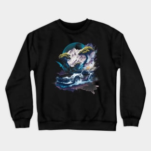 DMC DeLorean Art Crewneck Sweatshirt